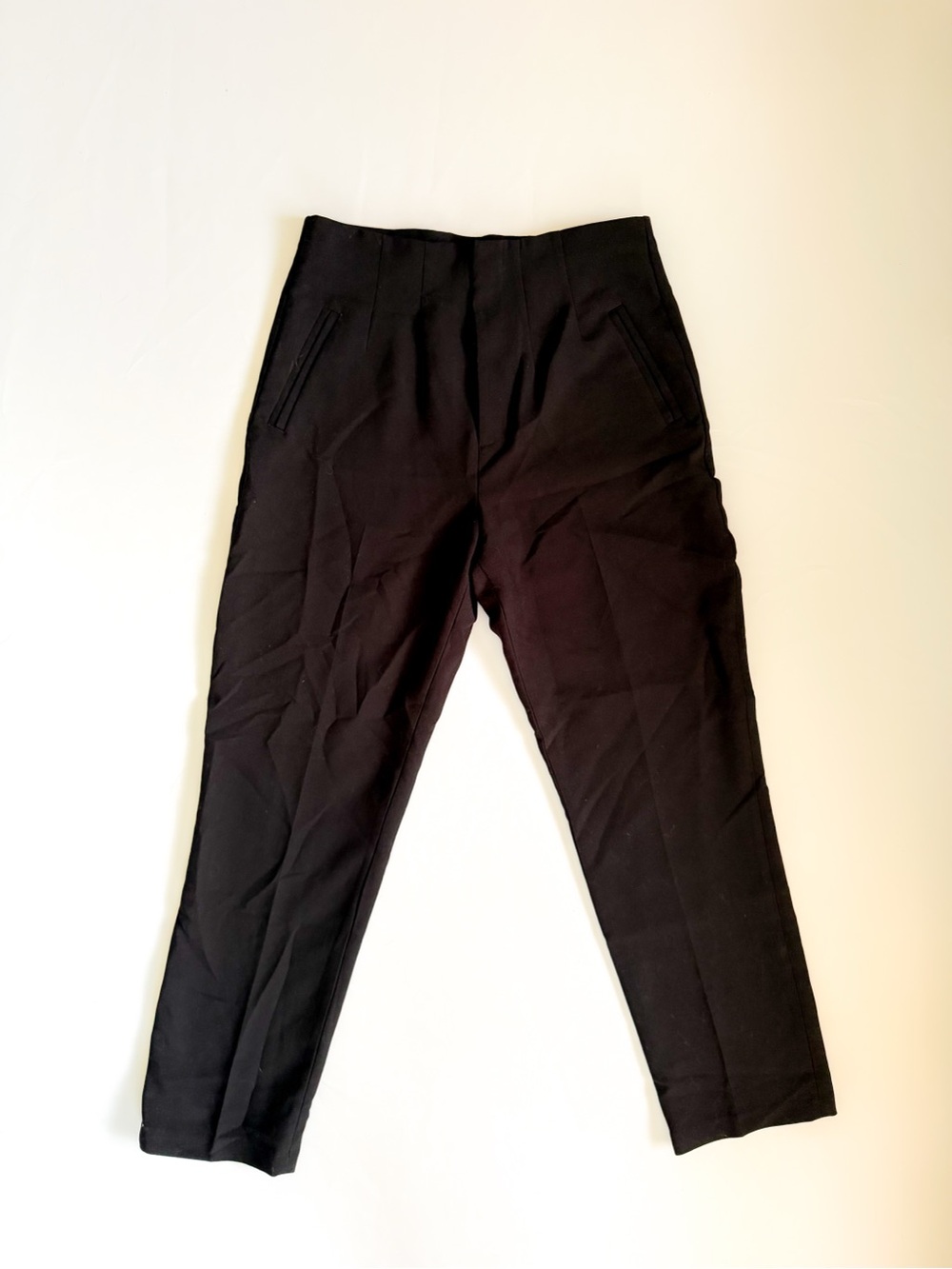 Banana Republic Ultra-High Rise Black Dress Pants